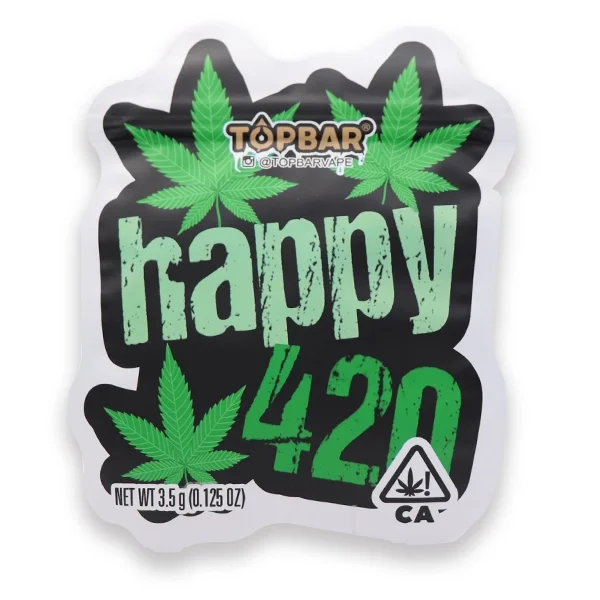 happy 420 smell proof bags
