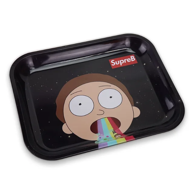 Rick and Morty Rainbow Rolling Tray Large