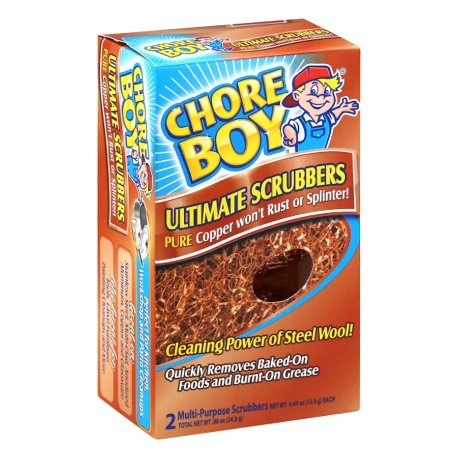 Chore Boy Ultimate Copper Scrubber Scouring Pad, Pure Copper